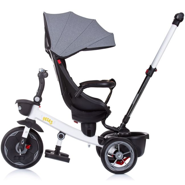 Tricicleta chipolino pegas cu sezut reversibil platinum hubtrkpeg02202pl