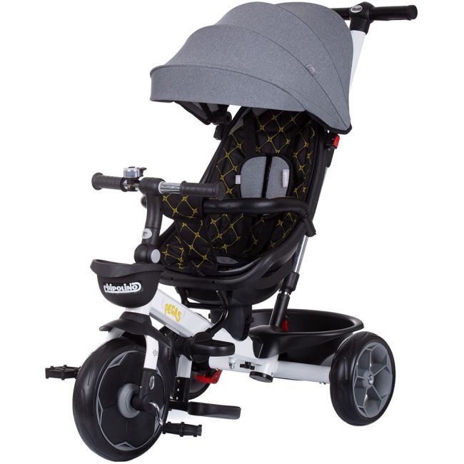Tricicleta chipolino pegas cu sezut reversibil platinum hubtrkpeg02202pl