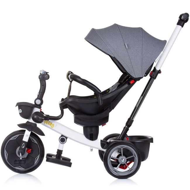 Tricicleta chipolino pegas cu sezut reversibil platinum hubtrkpeg02202pl