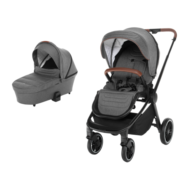 ZOPA - Carucior 2 in 1 Move Iron Grey/Black BSAFE41495SET