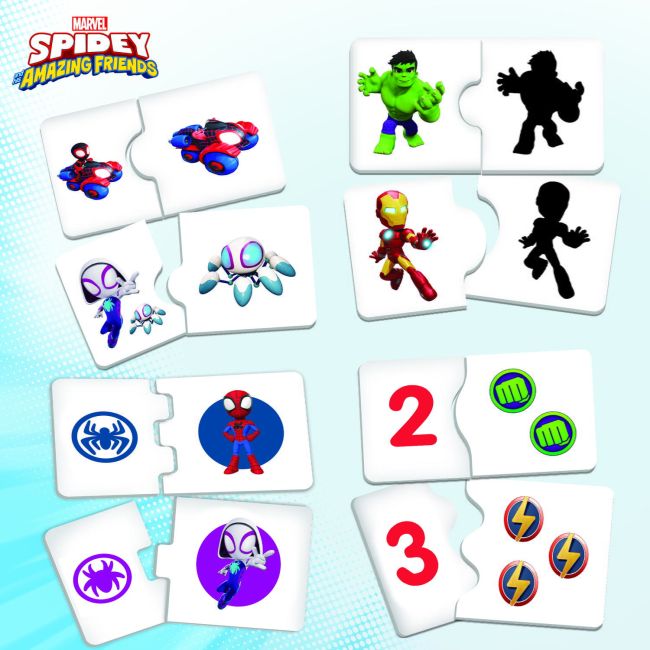 Masuta cu activitati paienjenelul marvel