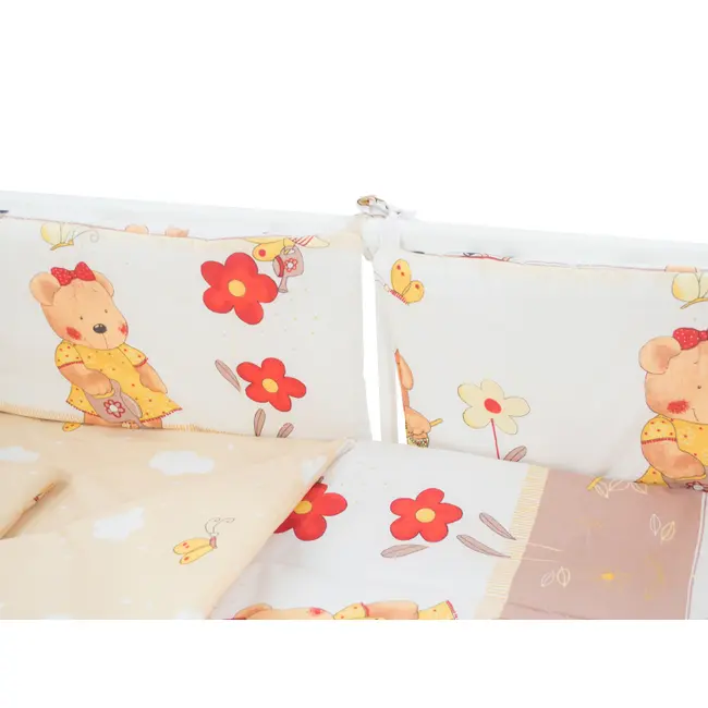 Aparatoare Laterala MyKids Teddy Gradina Maro 140x70 00003909