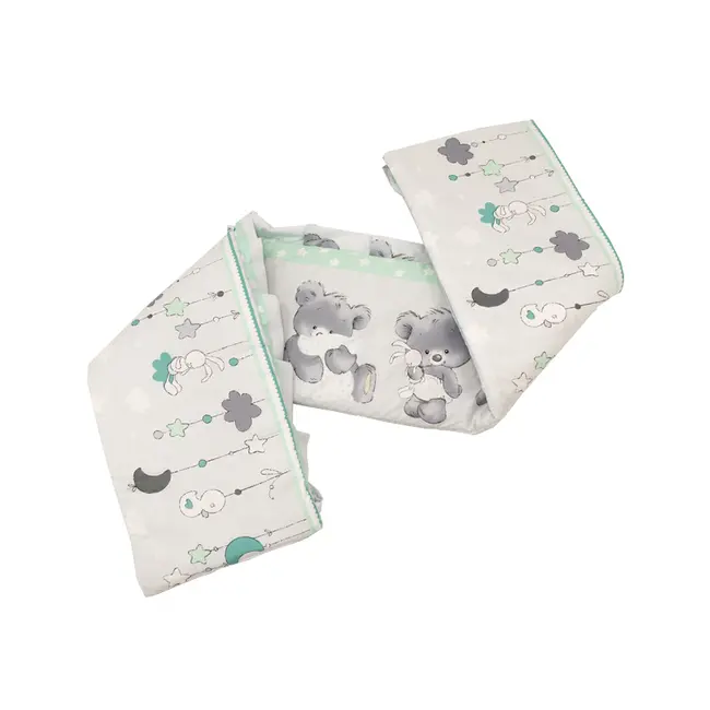 Aparatoare Laterala MyKids Teddy Hug Turquoise M2 140x70 00009815