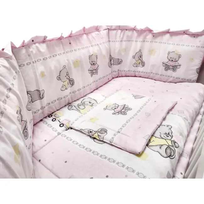 Aparatoare Laterala MyKids Teddy Toys Roz M2 120x60 00009820