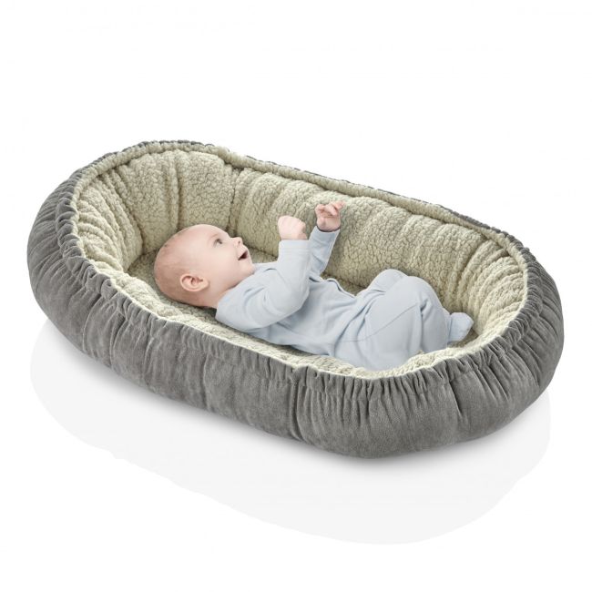 Baby nest plusat BabyJem, Between Parents (Culoare: Gri) JEMbj_8441