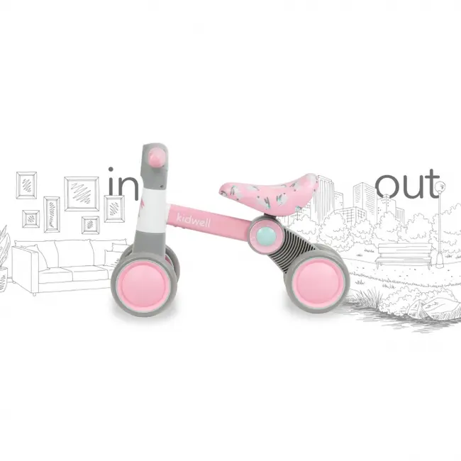 Bicicleta fara pedale kidwell petito bunny edeedijedzpet02a0