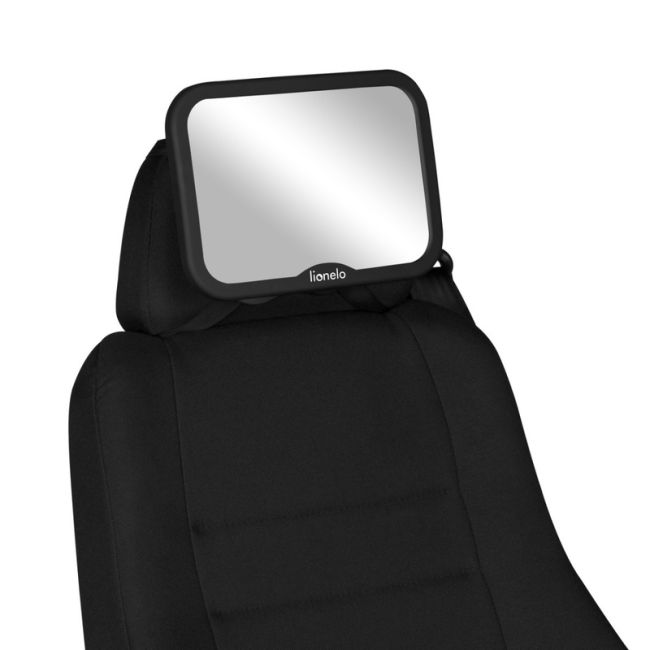 Lionelo - Oglinda auto retrovizoare, Sett, 25x18 cm, Rotire 360 grade, Universala, Black Carbon BYNLO-SETT_BLACK_CARBON