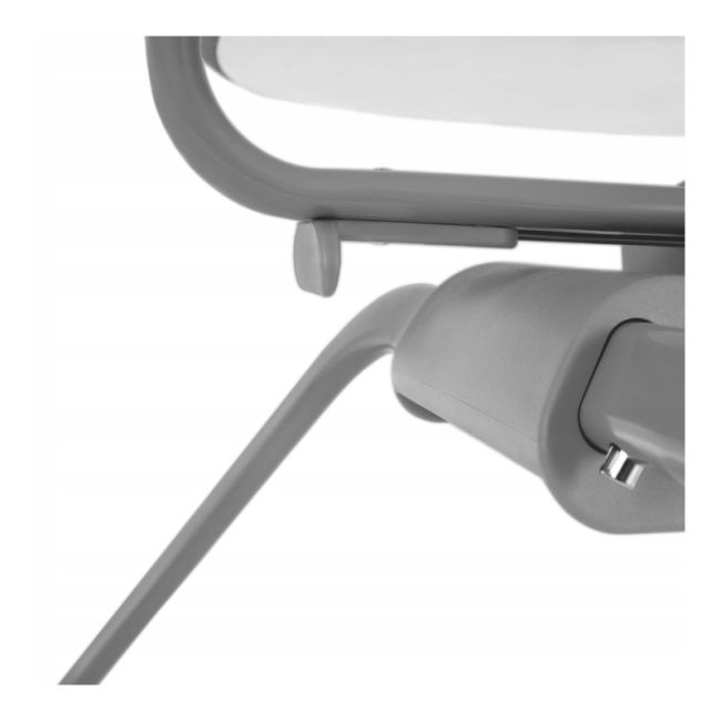 Lionelo - Patut balansoar Malin, 3 in 1, Pliabil, 0-9 kg, Geanta Transport, Asamblare Rapida, Ultra-Usor, Conform cu standardele europeane de securitate EN1130 si EN16890, Gri BYNLO-MALIN_GREY_STONE