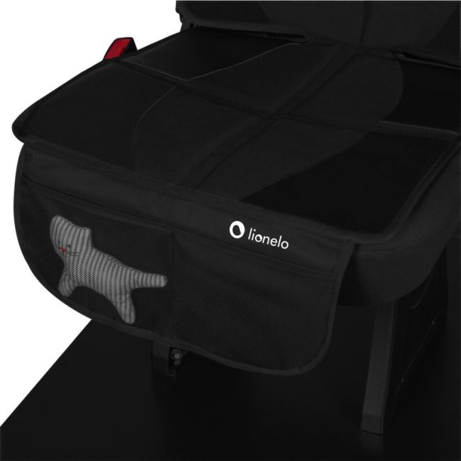 Lionelo - Protectie pentru bancheta masinii, Sikker, Material Oxford 600D, 121,5 x 47,5 cm, Negru BYNLO-SIKKER_BLACK_CARBON