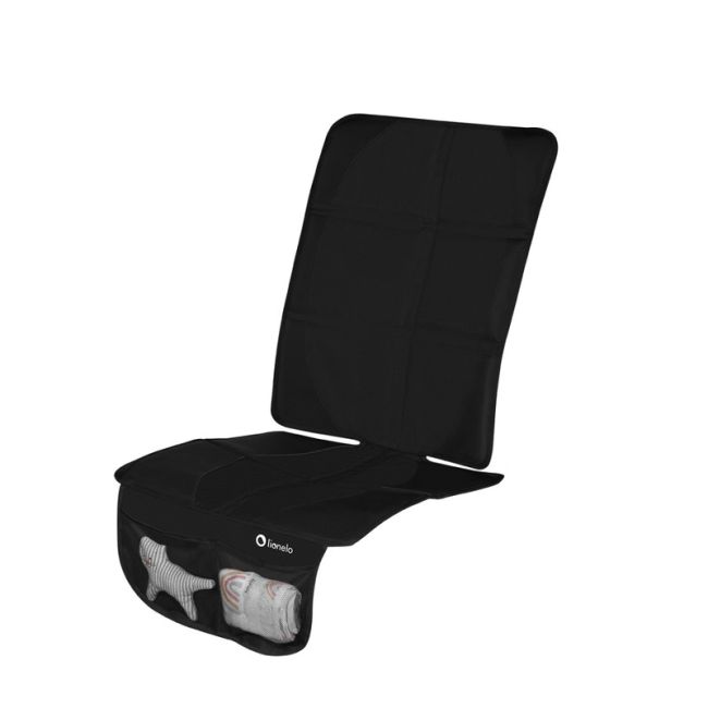 Lionelo - Protectie pentru bancheta masinii, Sikker, Material Oxford 600D, 121,5 x 47,5 cm, Negru BYNLO-SIKKER_BLACK_CARBON