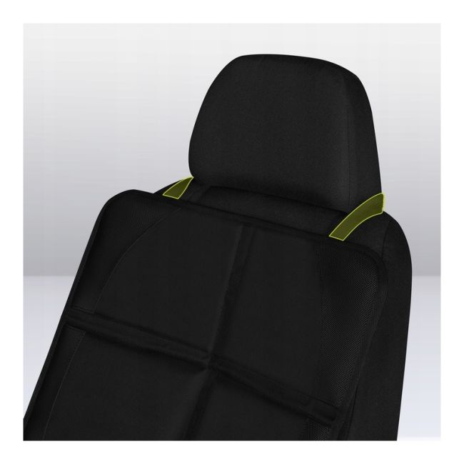 Lionelo - Protectie pentru bancheta masinii, Sikker, Material Oxford 600D, 121,5 x 47,5 cm, Negru BYNLO-SIKKER_BLACK_CARBON