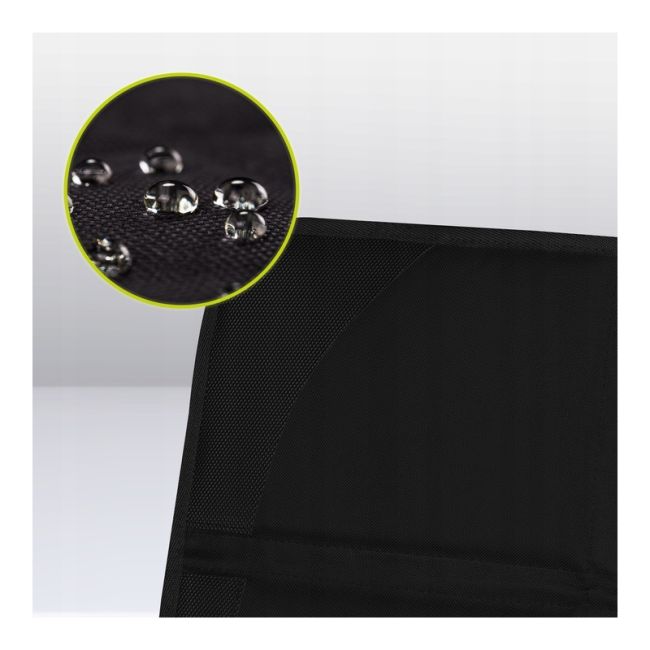 Lionelo - Protectie pentru bancheta masinii, Sikker, Material Oxford 600D, 121,5 x 47,5 cm, Negru BYNLO-SIKKER_BLACK_CARBON