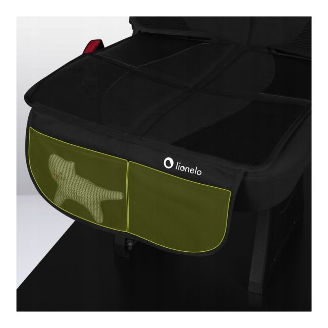 Lionelo - Protectie pentru bancheta masinii, Sikker, Material Oxford 600D, 121,5 x 47,5 cm, Negru BYNLO-SIKKER_BLACK_CARBON