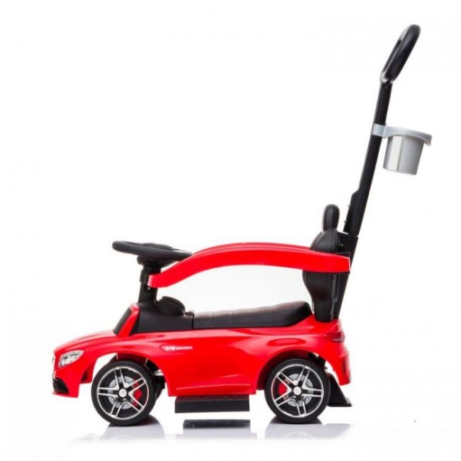 Masinuta de impins cu maner mercedes ecotoys 639 - rosu edeedi639red