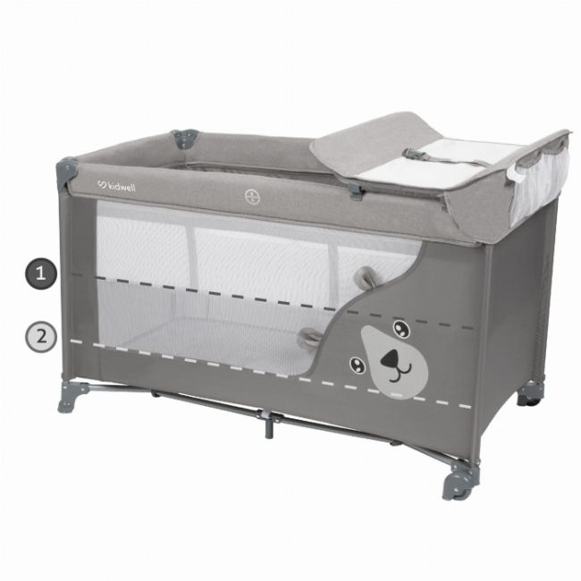 Patut pliabil 3 in 1 kidwell blissy - gray edeedilotubli01a0