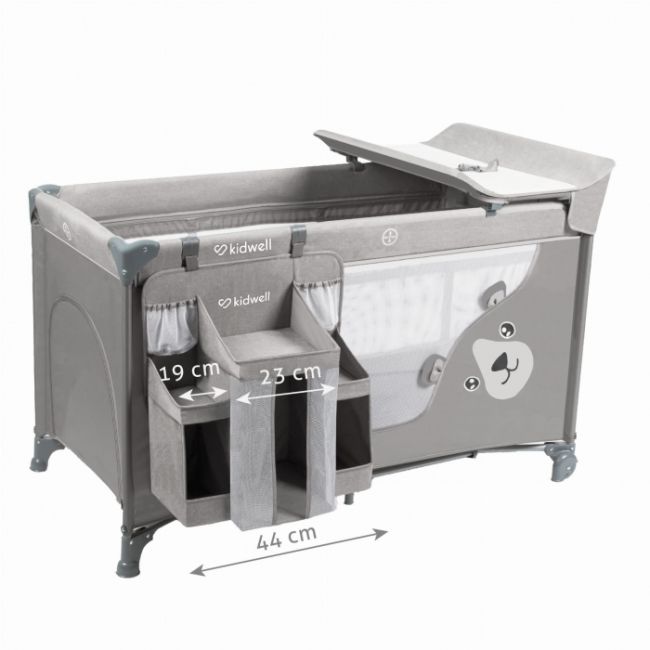Patut pliabil 3 in 1 kidwell blissy - gray edeedilotubli01a0