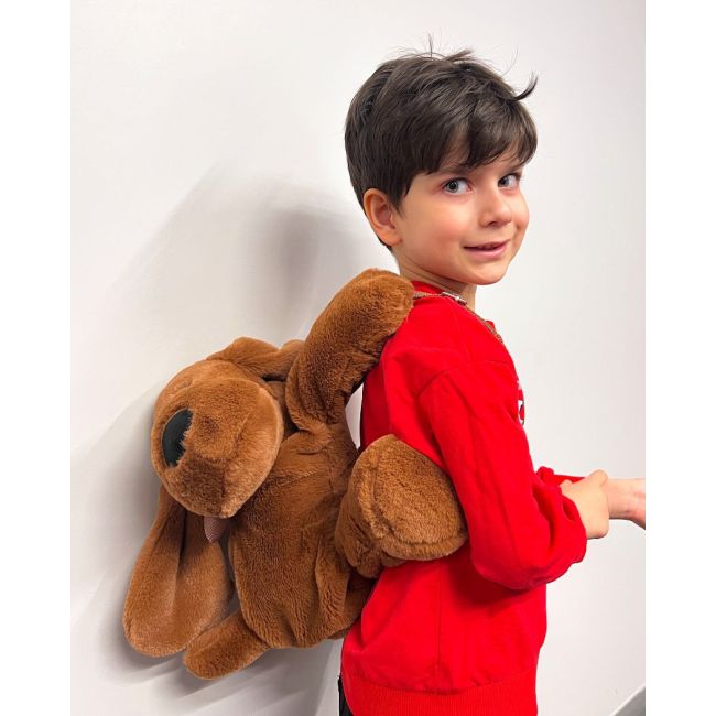 Rucsac în formă de Catelus, BabyJem (Culoare: Maro) JEMbj_7962
