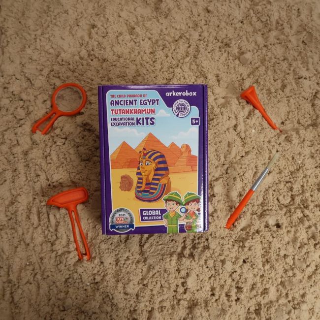 Arkerobox - Set arheologic educational si puzzle 3D, Egiptul Antic, Tutankhamon JEMARK2230