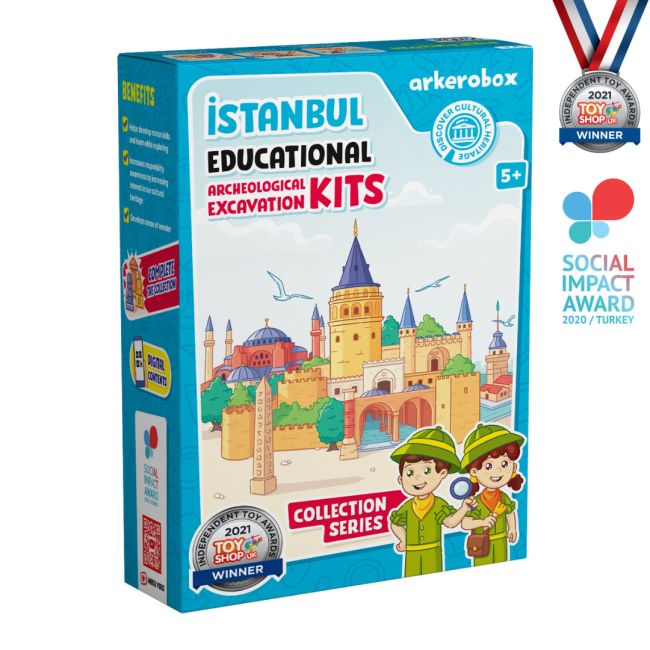 Arkerobox - Set arheologic educational si puzzle 3D, Istanbul JEMARK2308
