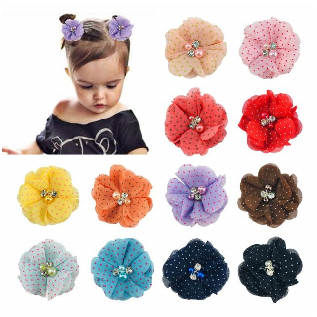 Clama pentru fetite - Floricica cu bulinute ADXFDDFZ5J-cd