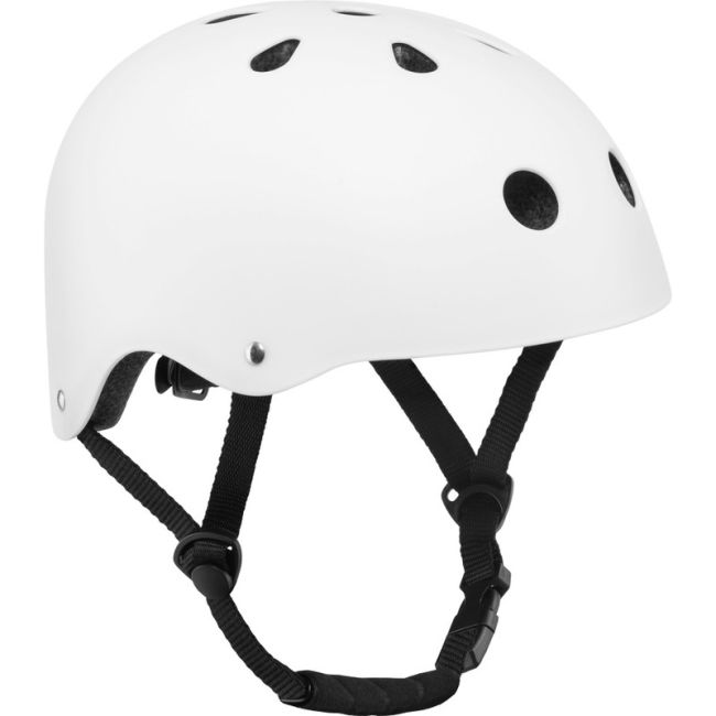 Lionelo - Casca pentru copii, Reglabila 50-56 cm, Din ABS si EPS, Conform cu standrdul EN1078, Alb BYNLO-HELMET_WHITE