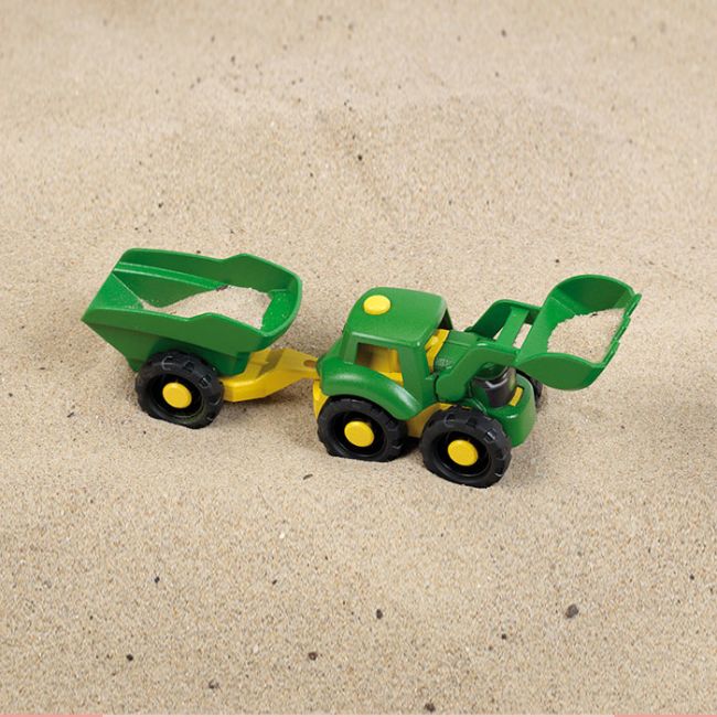 Masuta de joaca cu apa si nisip 2 in 1 - ferma john deere tk3948