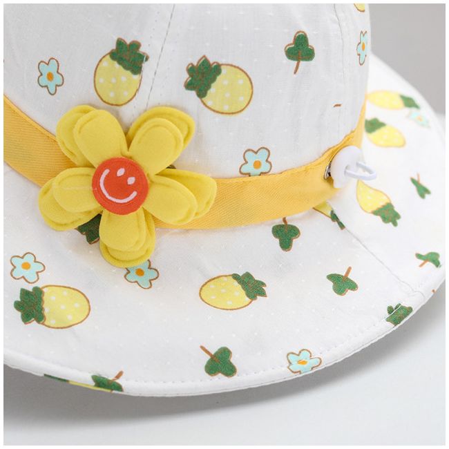 Palariuta alba cu galben - Happy flowers MBHAT384-pa03