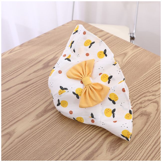 Palariuta alba pentru fetite - lemon (marimi palarii - sepci: 2-3 ani) mdhat392.2-3 ani