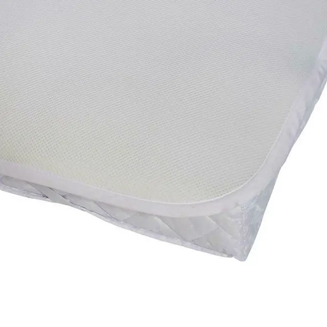 Petite&Mars - Protectie impermeabila pentru saltea, Antitranspiratie, 3 straturi, 120x60 cm, Alb BYN350011