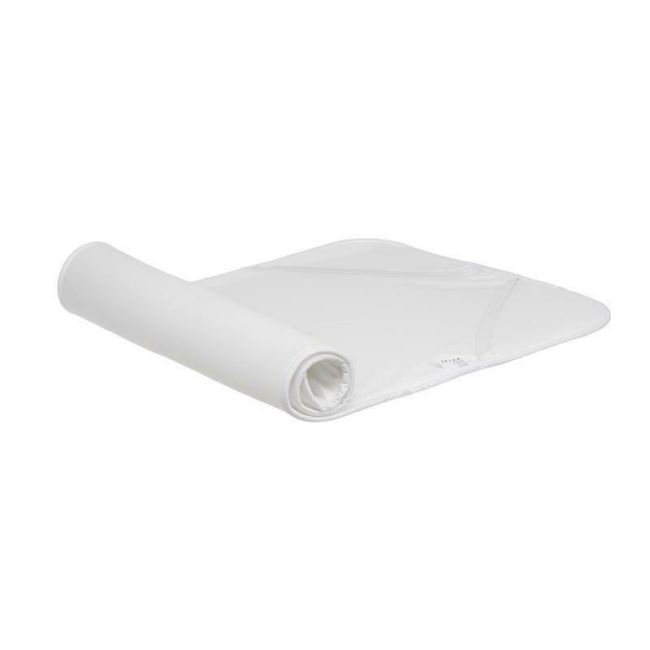 Petite&Mars - Protectie impermeabila pentru saltea, Antitranspiratie, 3 straturi, 120x60 cm, Alb BYN350011