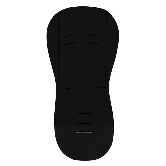 Petite&Mars - Salteluta pentru carucior din spuma cu memorie, Reversibila, Din bumbac, Design pisici, Negru BYN502116