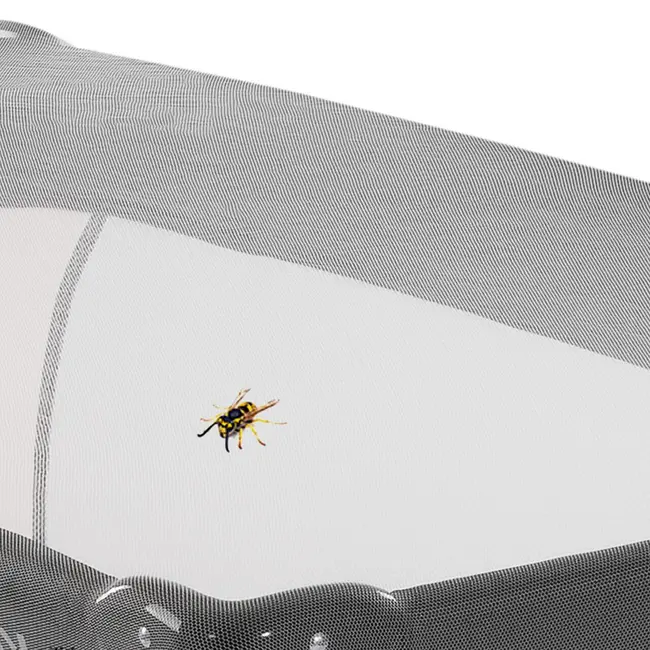 Plasa de insecte pentru patut copii si patut de calatorie, protectie tantari, 0+ luni, alba, Reer BiteSafe 87040