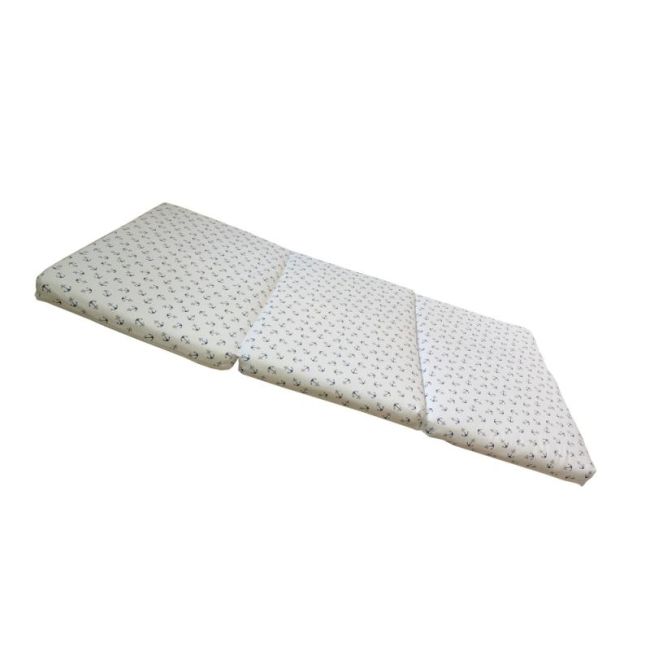 Saltea Pliabila Spuma Poliuretanica 120x60x5 cm - Ancora Alb 00086681