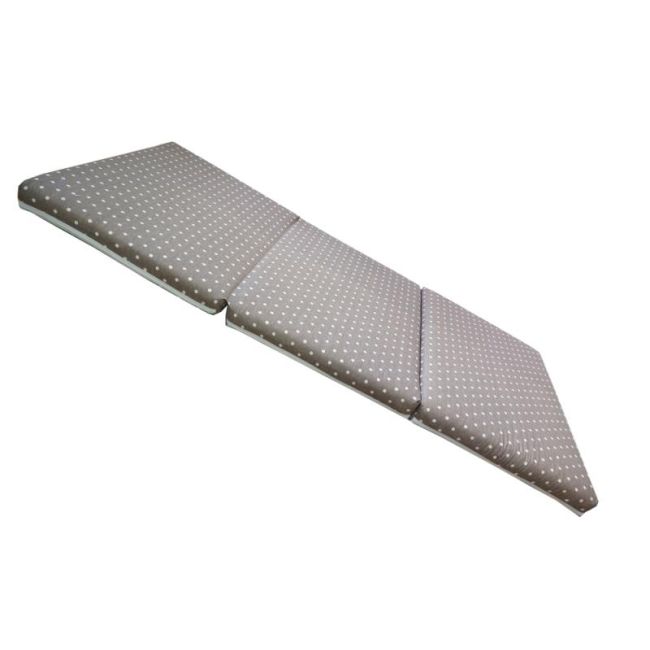 Saltea Pliabila Spuma Poliuretanica 120x60x5 cm - Buline Bej 00086686