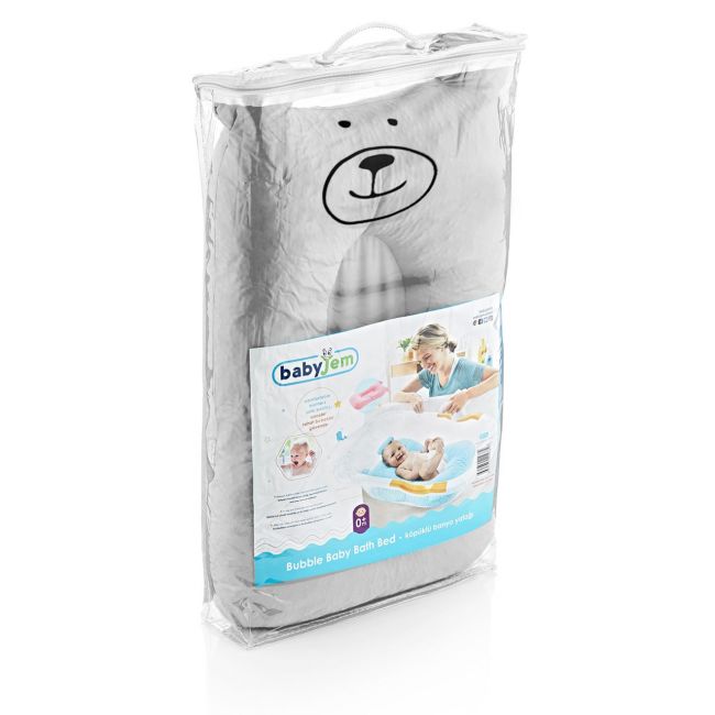 Salteluta suport pentru baita BabyJem (Culoare: Gri) JEMbj_4363