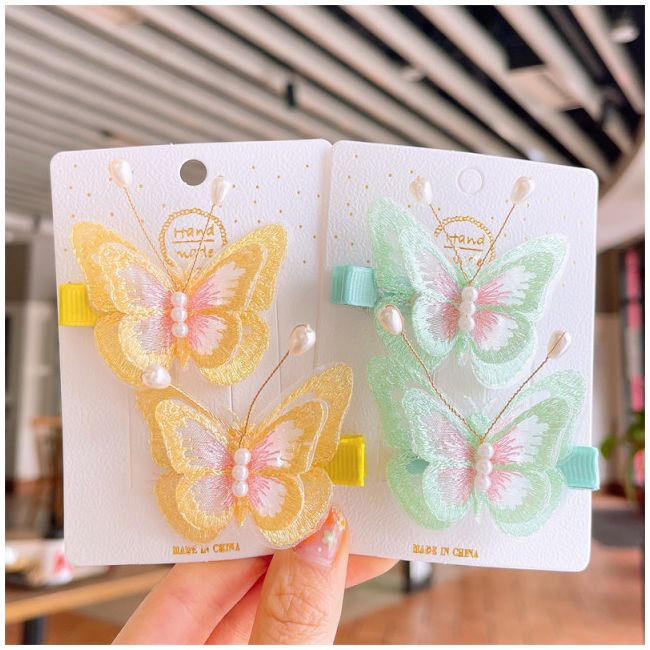 Set 2 clame pentru fetite - Fluturas MBb200