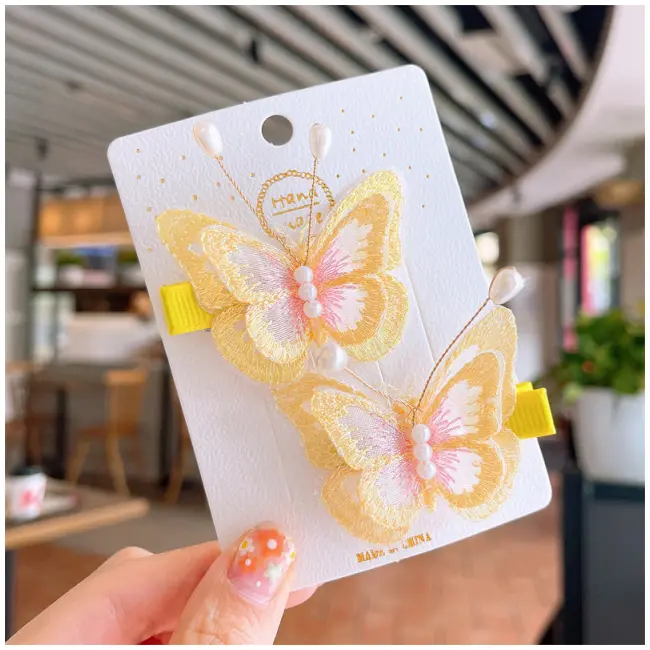 Set 2 clame pentru fetite - Fluturas MBb200