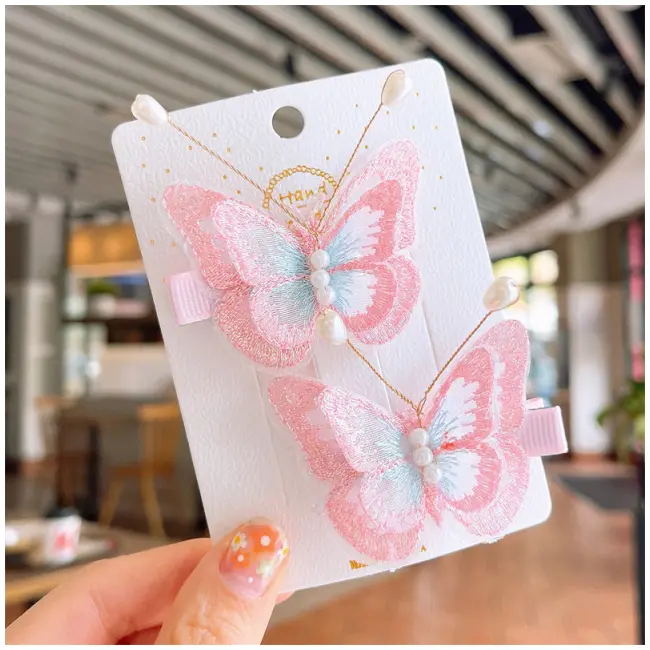 Set 2 clame pentru fetite - Fluturas MBb200