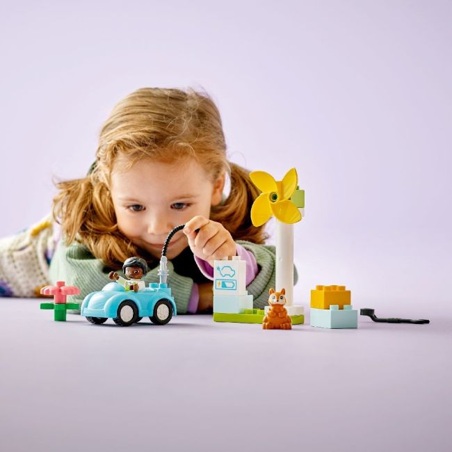 LEGO DUPLO TUBINA EOLIANA SI MASINA ELECTRICA 10985 VIVLEGO10985