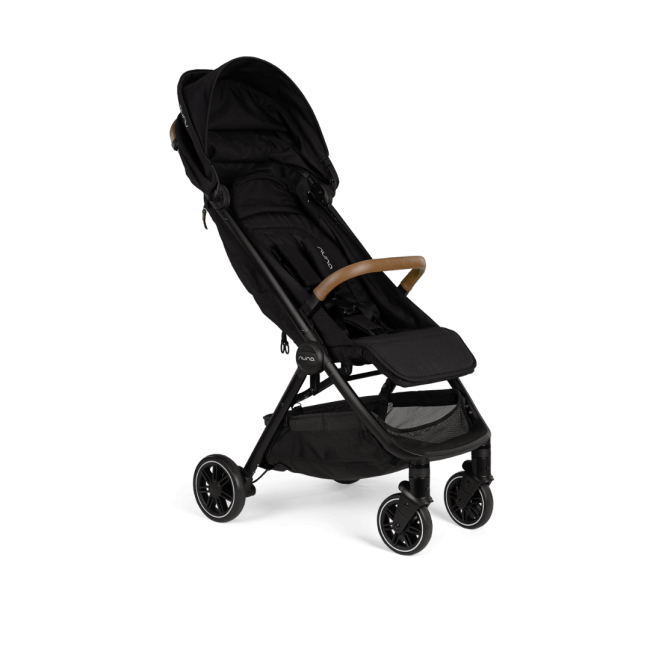 Nuna - carucior ultracompact cu pliere automata trvl caviar bbbst15713cvrgl