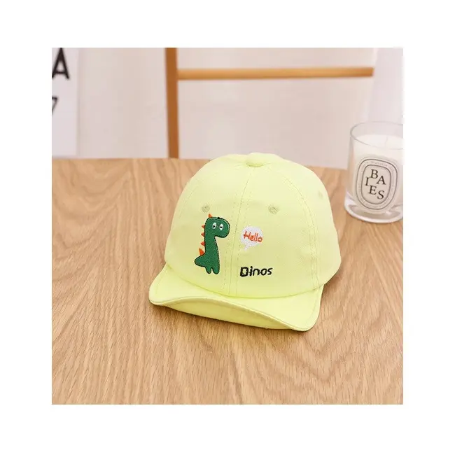 Sapca galbena cu cozoroc moale - Hello Dinos MBQM04-6