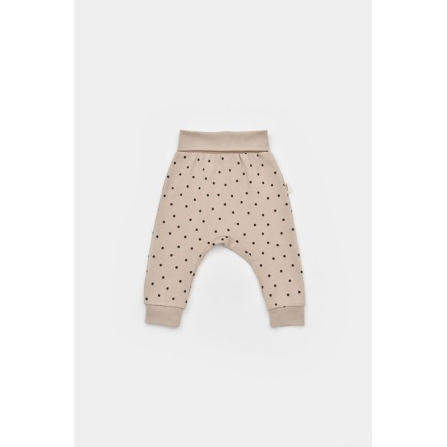 Set 2 pantaloni bebe unisex Girafa, Baby Cosy, 100% bumbac organic (Marime: 6-9 luni) JEMBC-CSY5628-6