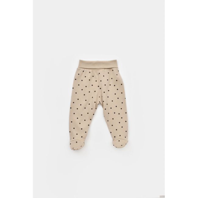Set 3 piese: body, pantaloni si caciulita Girafa, BabyCosy, 100% bumbac organic (Marime: 6-9 luni) JEMBC-CSY5200-6