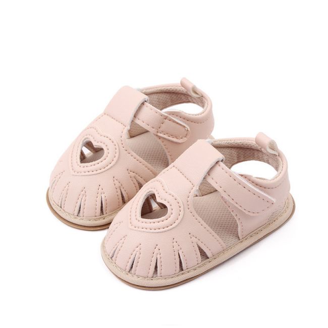 Sandalute roz somon cu inimioara decupata MBBH2277-3-sa26