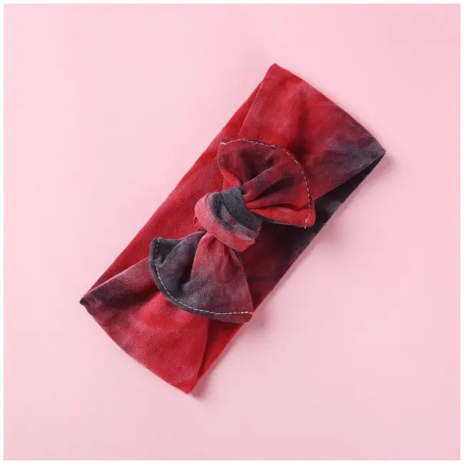 Bentita lata multicolora pentru fetite (marime disponibila: 0-12 luni, model: 2) mdfhnl-2073-c8.0-12 luni-2