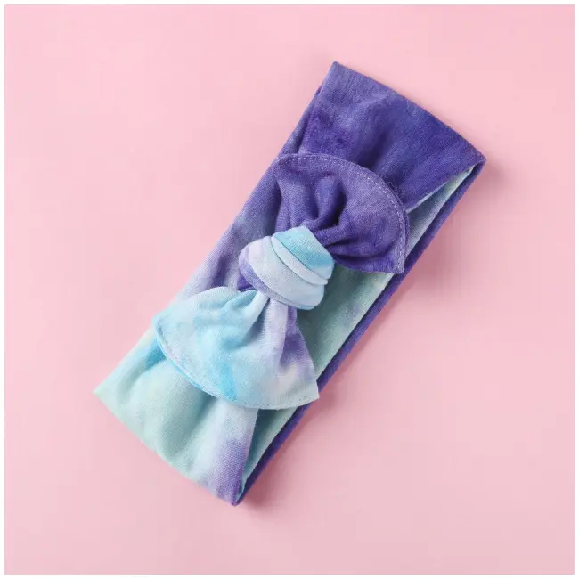 Bentita lata multicolora pentru fetite (marime disponibila: 0-12 luni, model: 2) mdfhnl-2073-c8.0-12 luni-2