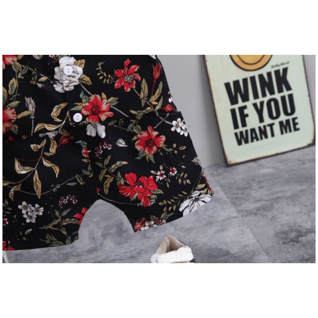 Costumas de vara pentru baietei - red flower (marime disponibila: 9-12 luni (marimea 20 incaltaminte)) mbxgsuc794-de4.9-12 luni (marimea 20 incaltaminte)