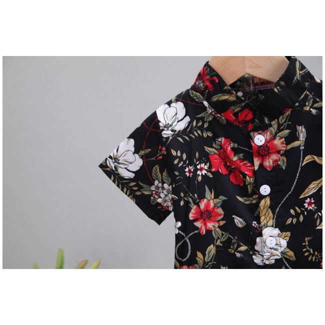 Costumas de vara pentru baietei - red flower (marime disponibila: 9-12 luni (marimea 20 incaltaminte)) mbxgsuc794-de4.9-12 luni (marimea 20 incaltaminte)