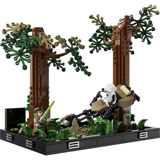 LEGO STAR WARS DIORAMA DE URMARIRE CU SPEEDERUL PE ENDOR 75353 VIVLEGO75353