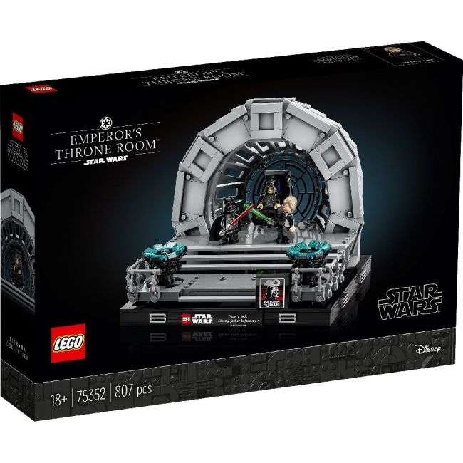 LEGO STAR WARS DIORAMA SALA TRONULUI IMPARATULUI 75352 VIVLEGO75352